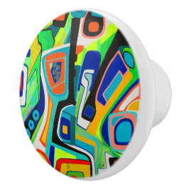 Zijn jongen Elroy keramische knop