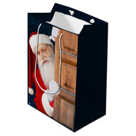 Zijn Kerstmis Merry Christmas Naam Medium Cadeauzakje