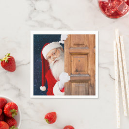 Zijn Kerstmis Merry Christmas Naam Servet