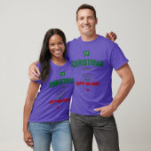Zijn Kerstmis vrienden T-shirt (Unisex)
