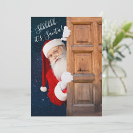 Zijn Kerstmis Wenskaart Naam Feestdagenkaart