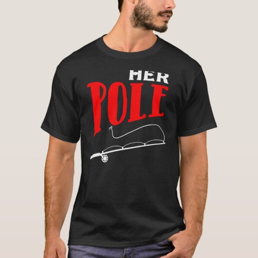 Zijn klossen haar poel Vist een paar keer. T-shirt (Voorkant)