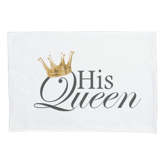 Zijn koningin Haar koning Kussensloop (Voorkant-Links)