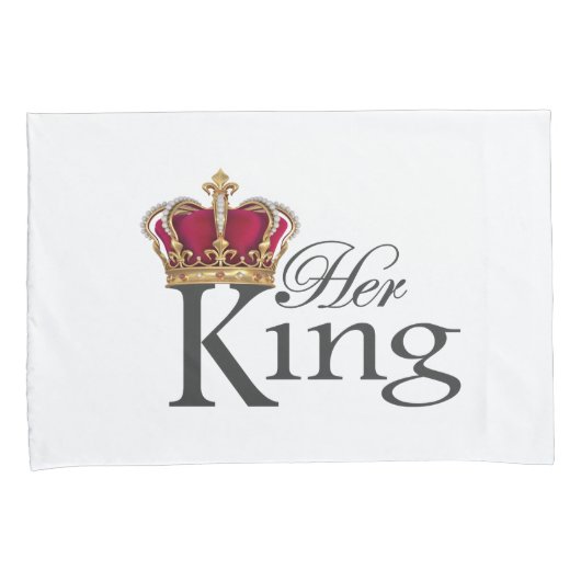 Zijn koningin Haar koning Kussensloop (Voorkant-Rechts)