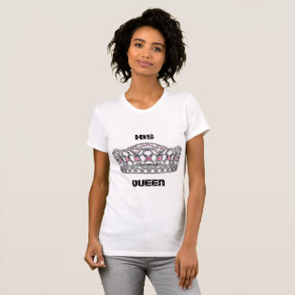 Zijn koningin t-shirt
