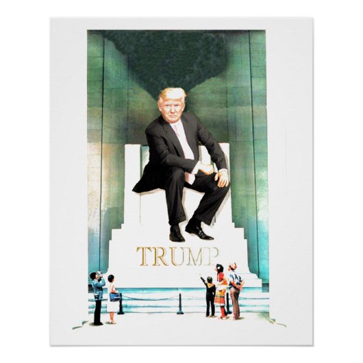Zijn koninklijke kakheid, Donald Trump Poster (Voorkant)