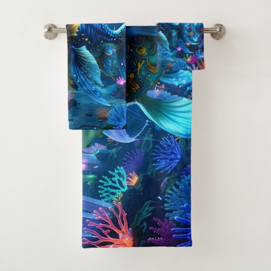Zijn Koninklijke Visheid Bad Handdoek (Insitu)