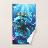 Zijn Koninklijke Visheid Bad Handdoek (Handdoek)