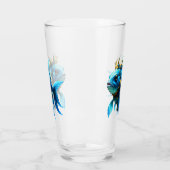 Zijn Koninklijke Visheid  Glas (Links)