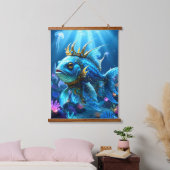 Zijn Koninklijke Visheid Hangend Wandkleed (Slaapkamer)