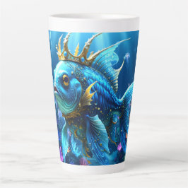 Zijn Koninklijke Visheid Latte Mok