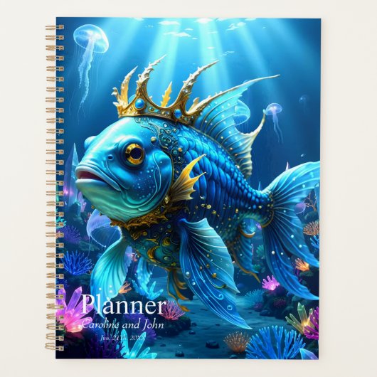 Zijn Koninklijke Visheid Planner (Voorkant)