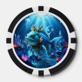 Zijn Koninklijke Visheid Poker Chips (Voorkant)