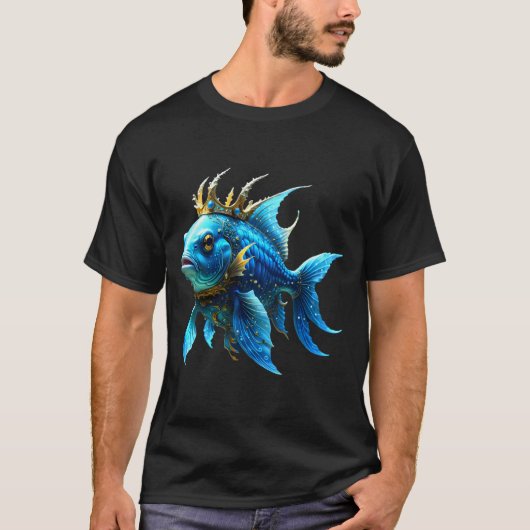 Zijn Koninklijke Visheid T-shirt (Voorkant)