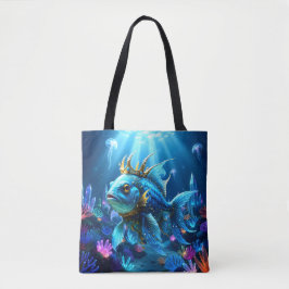 Zijn Koninklijke Visheid Tote Bag
