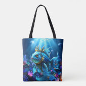 Zijn Koninklijke Visheid Tote Bag (Achterkant)
