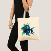 Zijn Koninklijke Visheid Tote Bag (Voorkant (product))
