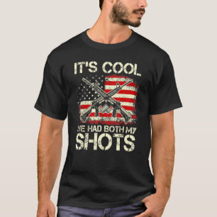 Zijn kool heb ik allebei mijn schoenen gehad, Amer T-shirt