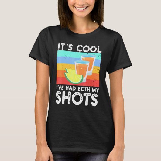 Zijn kool heb ik beide Drink. T-shirt (Voorkant)