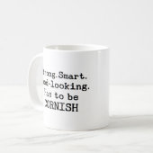 zijn kornachtig koffiemok (Voorkant links)