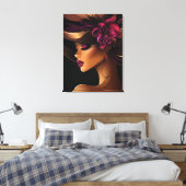 ZIJN KROON #11 CANVAS AFDRUK (Insitu (Slaapkamer))