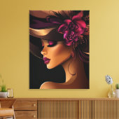 ZIJN KROON #11 CANVAS AFDRUK (Insitu (Woonkamer))