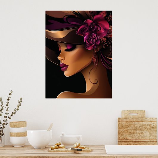 ZIJN KROON #11 POSTER (Keuken)