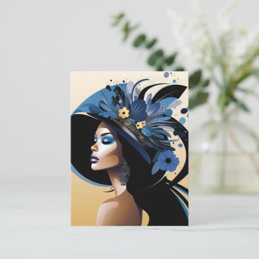 ZIJN KROON #9 BRIEFKAART (Staand voorkant)