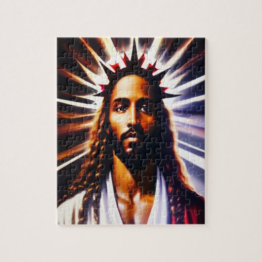 Zijn kroon, zijn glorie Abstracte kunst Puzzle Legpuzzel (Verticaal)