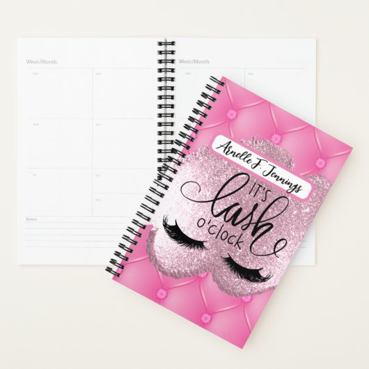 Zijn laatste uur | Lash Tech Typography Planner (Display)