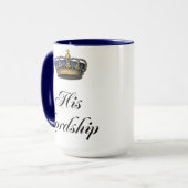 Zijn leidinggevende mok (Voorkant links)