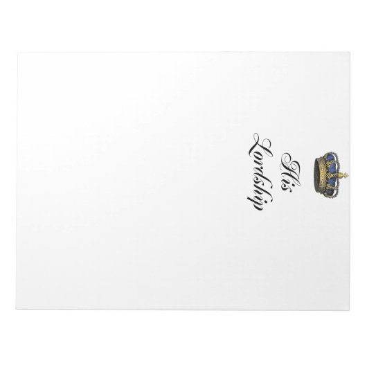 Zijn leidinggevende notitieblok (Voorkant)