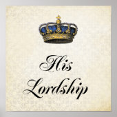 Zijn leidinggevende poster (Voorkant)