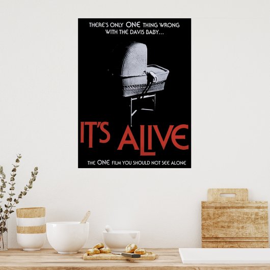 Zijn leven poster (Keuken)