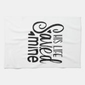 Zijn leven redde mijn keukenhanddoek (Horizontaal)