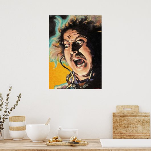 Zijn levende Young Frankenstein Poster (Keuken)