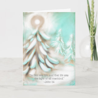 “Zijn Licht” Kerstmis Kaart