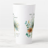 Zijn liefde blijft eeuwig bestaan Psalm 136 Schrif Latte Mok (Voorkant)