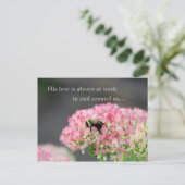 Zijn liefde briefkaart (Staand voorkant)