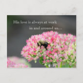 Zijn liefde briefkaart (Voorkant)