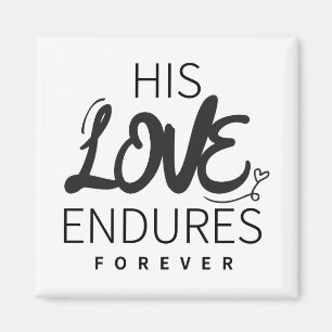 Zijn Liefde Evangelie Graphics Jezus Art God's Eed Magneet