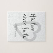 zijn liefde is nooit mislukt , zo schrijft yring l legpuzzel (Horizontaal)