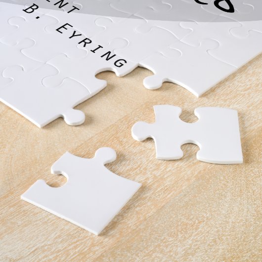 zijn liefde is nooit mislukt , zo schrijft yring l legpuzzel (Zijkant)