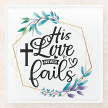 Zijn liefde mislukt nooit.