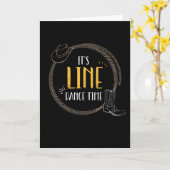 Zijn lijndans van de Tijdlijn van de Dans Kaart (Gele Bloem)