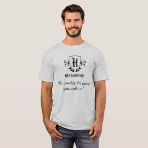 "Zijn Lord" personaliseert T-shirt