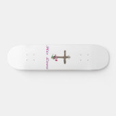 Zijn Love Christelijk kruis Persoonlijk Skateboard (Horizontaal)