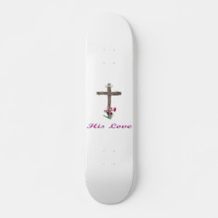 Zijn Love Christelijk kruis Persoonlijk Skateboard
