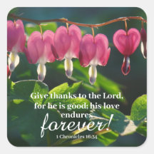 "Zijn Love Endures Forever"-sticker