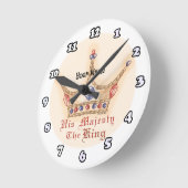 Zijn Majesteit Koning Ronde Klok (Hoek)